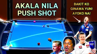 AKALA NILA PUSH SHOT, MAGIC PALA NI EFREN | Terminator ng Europa nahulog sa sariling bitag