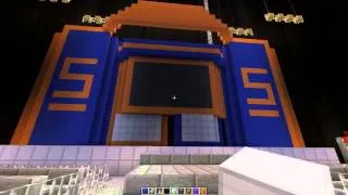 WWE SummerSlam arena tour through Minecraft #2