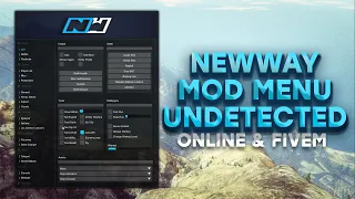 Gta 5 Online Mod Menu Pc | NewWay Mod Menu | Download Free | 2022