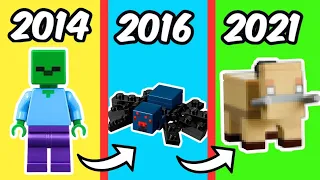 The WORST LEGO MINECRAFT Minifigure from Every Year...