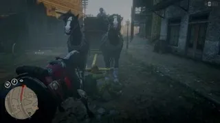Horse Crash - Red Dead Redemption 2