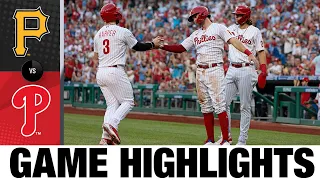 Pirates vs. Phillies Game Highlights (8/27/22) | MLB Highlights