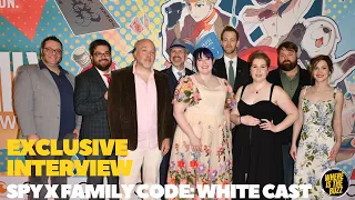 Spy x Family English Dub Cast Talks "Spy x Family Code: White" at the Hollywood Premiere