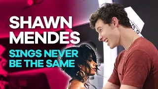 Shawn Mendes absolutely nails Never Be The Same by Camila Cabello