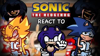 Sonic Character React To Friday Night VS Chaos Nightmare, Phantom Attack and Friends From The Future