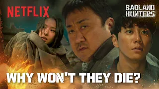 "What's with these b*stards?" | Badland Hunters | Netflix [ENG SUB]