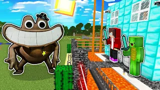 SHERIFF JEFF Puzzle vs The MOST Secure House Battle in Minecraft - Mikey and JJ (Maizen Parody)