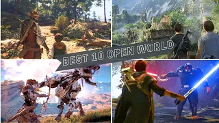 10 Realistic Open World PC Games | 4K |