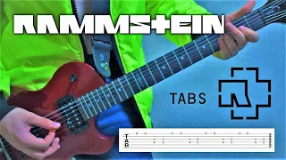 Rammstein - Dicke Titten [Guitar Cover, Instrumental, Tabs] 4K