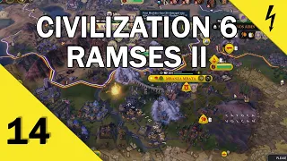 Civilization 6 - Egypt - Ramses II - Part 14