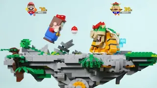 LEGO Mario: Smash Bros Fight 1 STOP MOTION LEGO Mario Vs Bowser  | Billy Bricks