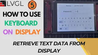 LVGL on STM32 - PART 5 || How to use the KEYBOARD on Display