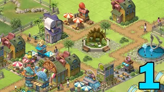 Jurassic Dinosaur: Park Game Walkthrough Gameplay (Android/iOS) - Part 1