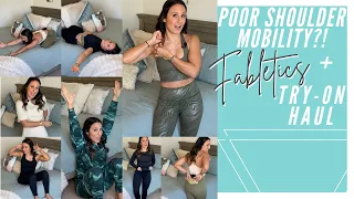 Poor Shoulder Mobility?! + Fabletics Try On Haul!