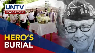 Labi ni dating Pang. Fidel V. Ramos, nailibing na sa Libingan ng mga Bayani