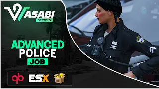 Wasabi's FiveM Advanced Police Job [ESX / QBCore]