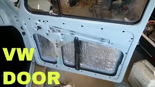 Vw door panels and door latch