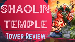 Kingdom Rush Vengeance - Shaolin Temple - Scuffed Tower Review XD