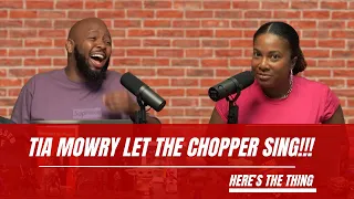 Tia Mowry Let the Chopper SING!!! | #heresthething