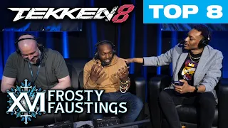 Frosty Faustings XVI 2024 TEKKEN 8 TOP 8 (Hwoarang King Yoshimitsu Xiaoyu) Offline Tourney