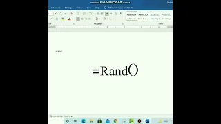 How to Generate Random Text in MS Word using formula || Write Random Paragraph in Microsoft Word