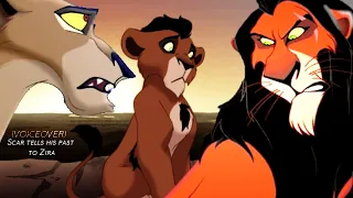 Scar tells his past to Zira - Harley Quinn (VOICEOVER)