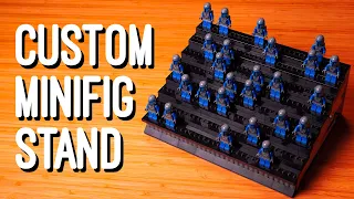 Custom LEGO Minifigure Stand Tutorial