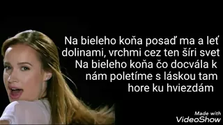 Kristína - Na bieleho koňa (lyrics)