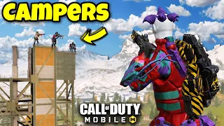 PARKER vs CAMPERS with 1-SHOT SNIPERS!! | COD MOBILE