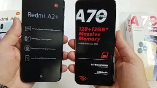 Redmi A2+ vs itel A70 : speed test & comparaison