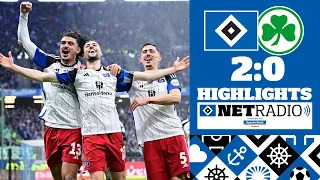 "DA KLATSCHT ER IN DIE HÄNDE!" | HSV vs. SpVgg Greuther Fürth | HIGHLIGHTS im HSVnetradio