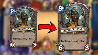 How to DESTROY Hearthstone by changing ONE WORD!