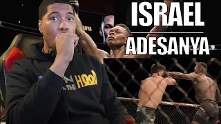 NON MMA FAN REACTS TO Israel Adesanya - Journey to UFC Champion