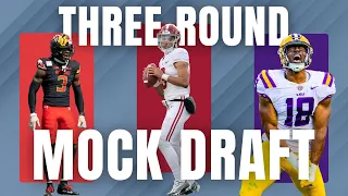 Three Round NFL Mock Draft with Trades | First Round | 2023 NFL Draft