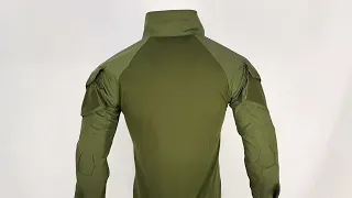 Military uniform G2 olive green tactical shirt frog suit