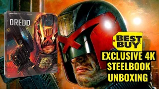 Dredd Best Buy Exclusive 4K Ultra HD Steelbook Unboxing