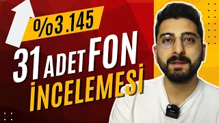 31 ADET DETAYLI FON İNCELEMESİ | 5 Yılda %3.145 KAZANÇ! Yatırım Fonları ile Paradan Para Kazanmak