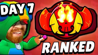 I Played Ranked for 7 Days.. we got to LEGENDARY! 🤤