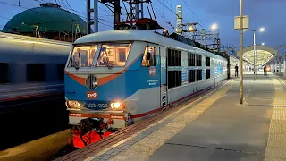 Отправление ЧС200-009 с фирменным поездом №26А сообщением Москва – Санкт-Петербург