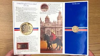 The First Ever UK One Pound Coin! The 1983 Brilliant Uncirculated £1 Coin Pack