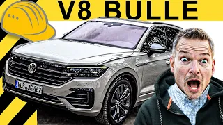 DER V8 BULLE! TOUAREG V8 TDI mit 422 PS im TEST inkl. 3,5t ANHÄNGER!