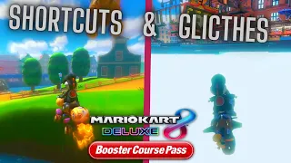 Mario Kart 8 Deluxe Wave 4 GLITCHES and SHORTCUTS!