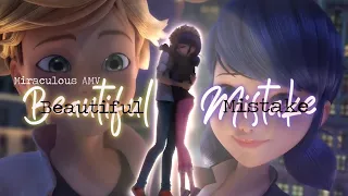 Miraculous [AMV]- Beautiful Mistake | Lady Noir | Adrienett | Maricat | Ladrien |