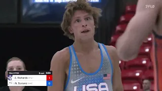 57 Kg Final - Zane Richards, Illinois RTC - TMWC Vs Nick Suriano, Sunkist Kids Wrestling Club 3858