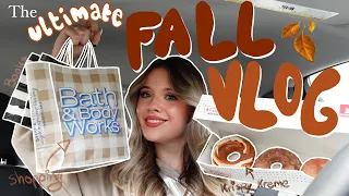 The PERFECT FALL DAY 🍂🍁⎥Target, Book Shopping, Cozy Movie Night & all things Pumpkin Spice 🎃