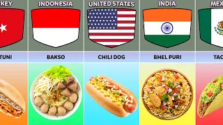 Most Popular Street Food From Different Countries
