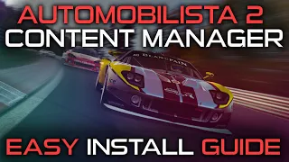 Install MODS the SUPER EASY way! Automobilista 2