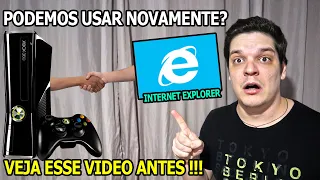 MICROSOFT EXPLICA SOBRE O APLICATIVO "INTERNET EXPLORER" DO XBOX 360 TEM SALVAÇÃO? ( SAIBA TUDO ) 🤯🤯