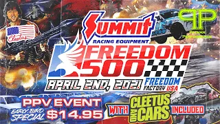 Our experience at the 2021 Freedom 500 by Cleetus McFarland!!!