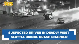 Suspected driver in deadly wrong-way crash on West Seattle Bridge charged